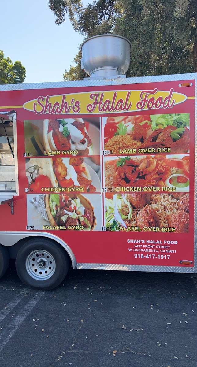 Shah's Halal Food Menu-1
